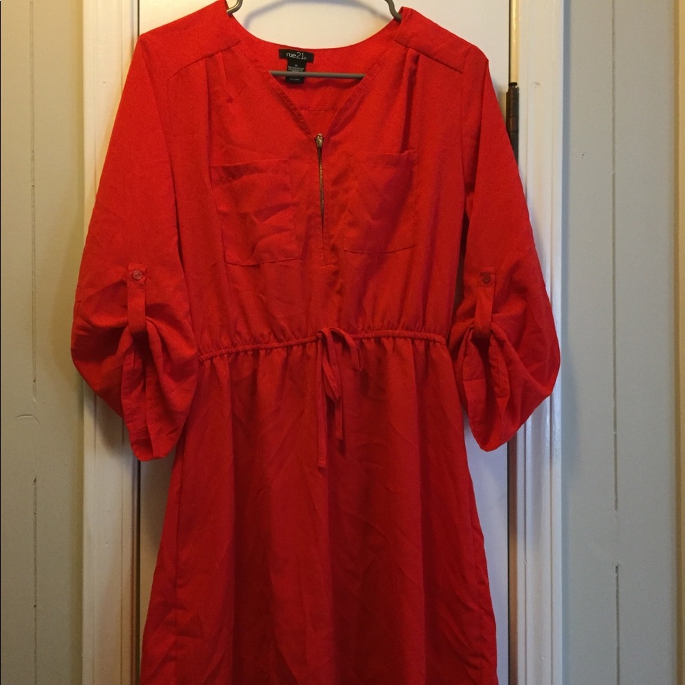 Rue 21 red dress